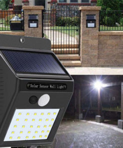 30 LED Motion Sensor Wall Solar Light Waterproof