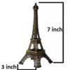 7 Inc/18 cm Paris Eiffel Tower, Model with Metal
