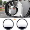 2 Pieces spot blind shape view mirror