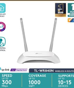 TP-Link TL-WR840N V6.2 300Mbps Wireless N Router
