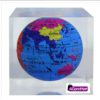Paper weight Globe Design Dimension 5x5x5 cm Acrylic Material